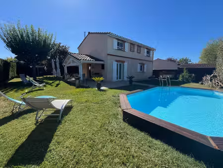 à vendre saint-lys maison t6 de 125 m2 avec piscine  gar