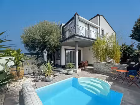 villa contemporaine 170 m² - 4 chambres - piscine - lignan-sur-orb