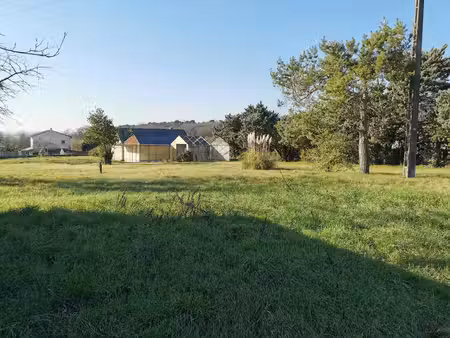maison avec grand terrain constructible