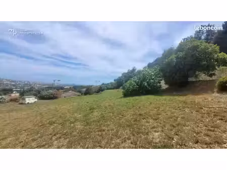 terrain à bâtir de 1718 m² à saint-laurent-du-var (06)