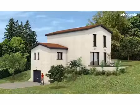 projet de construction d'une maison 117 m² avec terrain à chevinay (69)