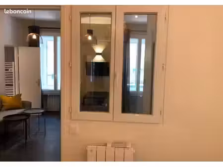 location studio meublé avec fibre paris 19