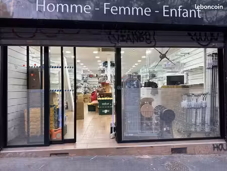 vente fond de commerce  vente magasin 97m2  paris 17 clichy