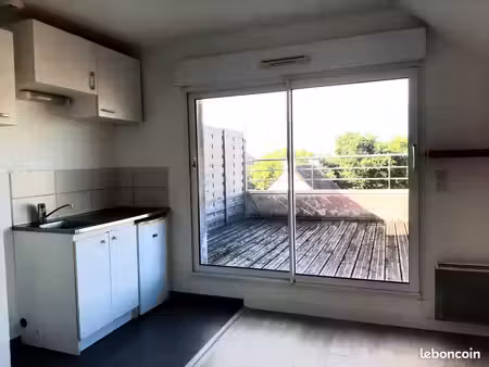 studio 30 m2 avec terrasse 21 m2