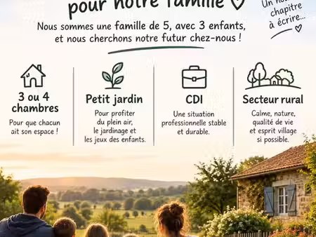 recherche maison 4 chambre