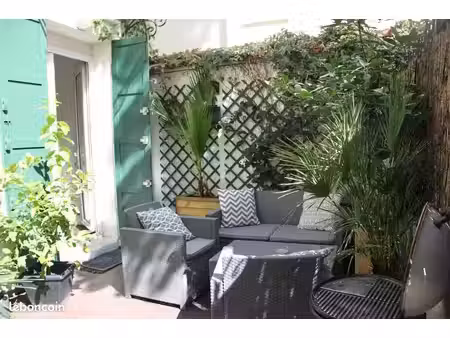 studio 21m² + terrasse privative de 15m²  soit 26m² pondéré – paris 17ᵉ