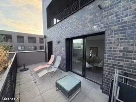 t3 avec terrasse au sud
