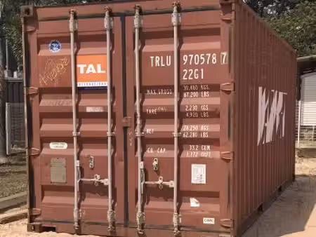 stockage container terrain - alès uzès nîmes