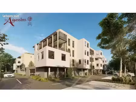 t2 neuf dans résidence sécurisée
