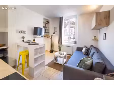 superbe studio rénové et meublé entièrement équipé