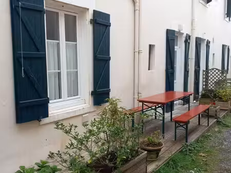 appartement en location meublée   de mi octobre à fin mai quartier beaurivage  biarritz