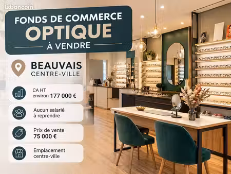 fonds de commerce optique