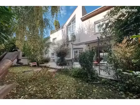 maison loft 200 m2 proche paris xx° - jardin - terrasse - garage - rooftop
