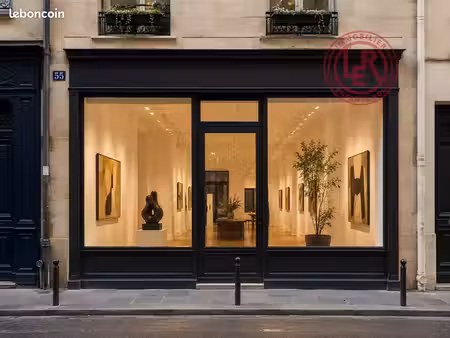 local commercial 85 m² paris 6ème