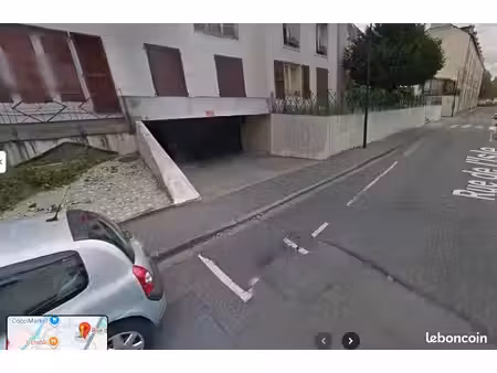 place de parking sous terrain