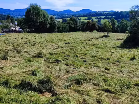 terrain constructible viabilisé à saint-bonnet-près-orcival – vue sur la chaîne des puys