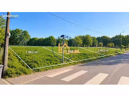 terrain 2003 m² avesnes-le-comte