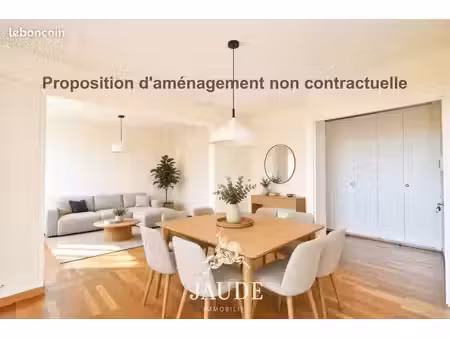 appartement 2 pièces 55 m²