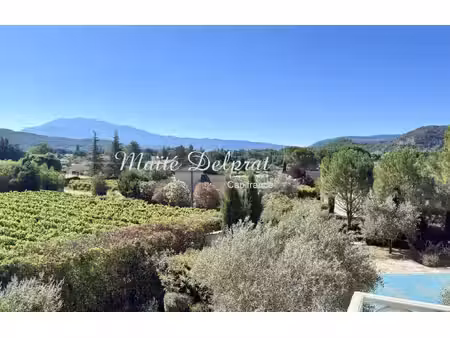 villa d’architecte 230 m² avec piscine chauffée et vue panoramique – vaison-la-romaine (84