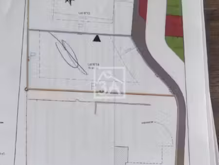terrain 458 m² cambrin