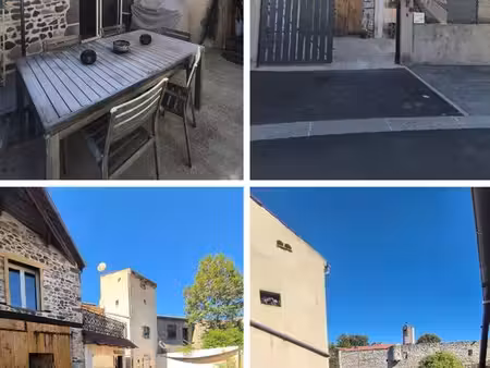 ancien corps de ferme de village – airbnb + grange 80 m² + pigeonnier – meilhaud