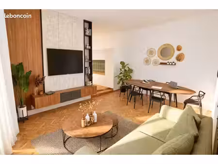biarritz – t3 de 55 m² vendu rénové clé en main – côte des basques à pied