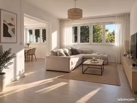grand appartement lumineux de 95 m² – 3 chambres