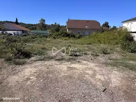 terrain 850 m² lons