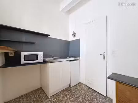studio t1 perpignan centre – airbnb/lcd ok – 47 000