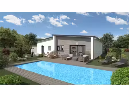 terrain avec maison neuf à vendre