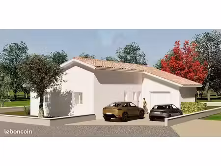 projet de construction d'une maison 98.83 m² avec terrain à mouguerre (64)