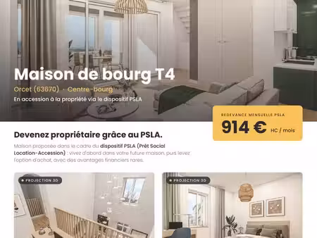 propriété 4 pièces 100 m²