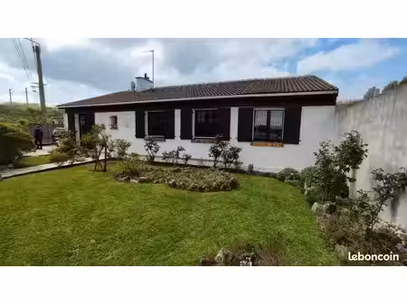 maison plain pied sur la côte d'opale