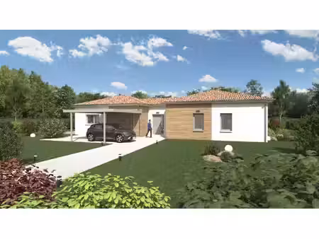 terrain avec maison neuf à vendre