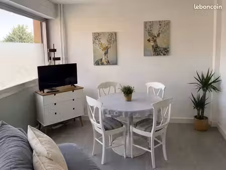 investissement locatif rentable f1 meublé compet 31m2 parking et cave