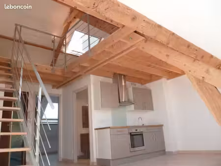 très bel appartement avec mezzanine  lumineux  agréable et fonctionnel