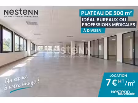 bureaux 500 m² coquelles