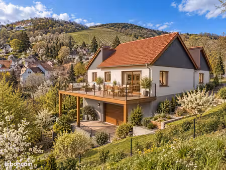 maison neuve – 13 16 ares – riviere et vue dégagée sur les vignes