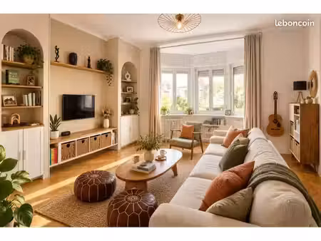 appartement de caractère rénové de 112 m² avec jardin – strasbourg orangerie / conseil des