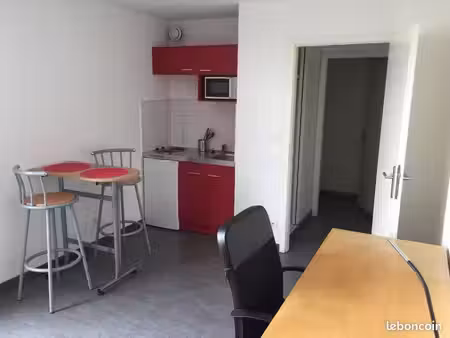 studio meublé 21 m2