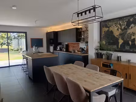 maison contemporaine avec de beaux volumes