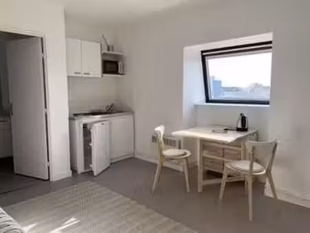 location appartement t1 meublé à rennes bourg l'evêque (35000) : à louer t1 meublé / 19m² 