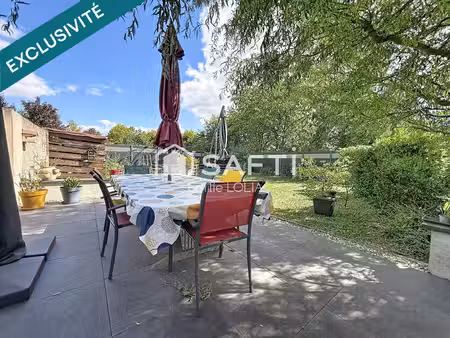 magnifique duplex avec jardin  3 chambres