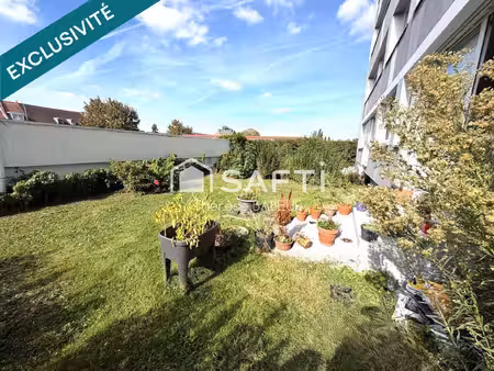 marcq-en-barœul – appartement rdc t3 avec jardin privatif