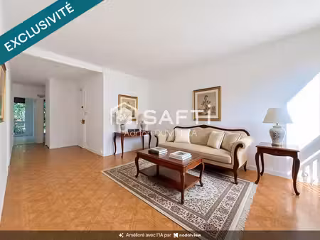très bel appartement au calme avec une belle vue