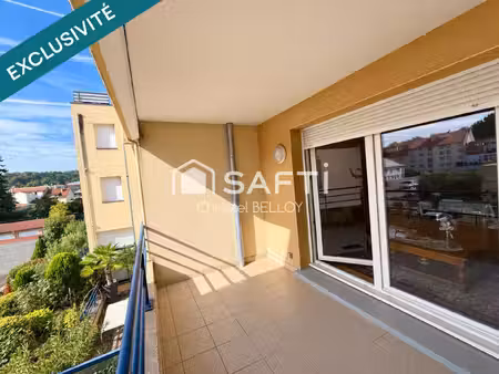 appartement 3 pièces -2 chambres avec terrasse