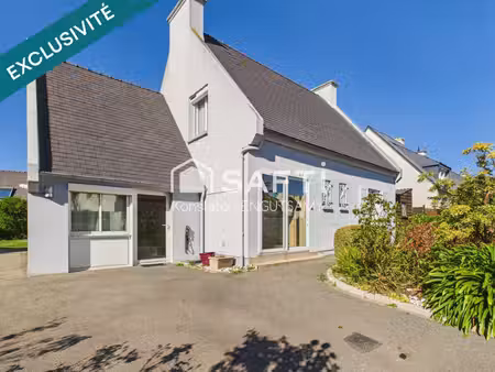 maison de 115m² sur un terrain de 490m²  3 chambres avec garage et véranda chauffée