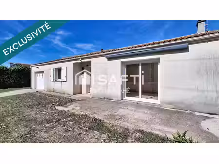 pavillon plai-pied 3 chambres + garage !