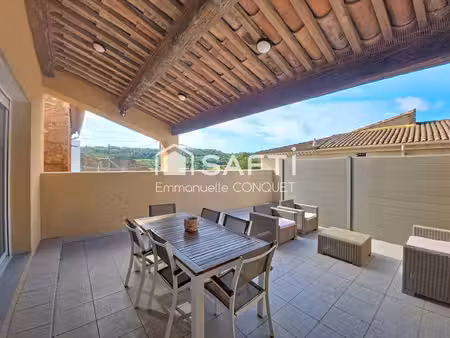 maison 3 chambres avec grand garage et jardin sans vis à vis