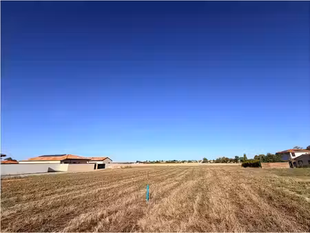 frouzins centre terrain viabilise 504m²